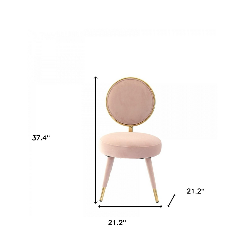 Blush Elegance Set of 2 Side Chairs