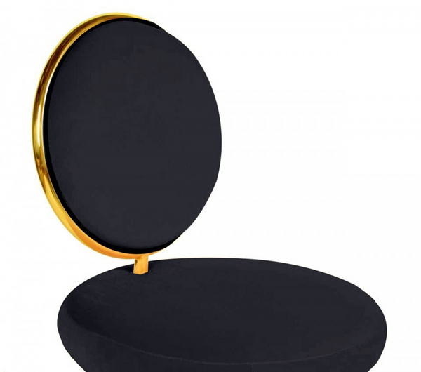 Noir Elegance Set of 2 Side Chairs
