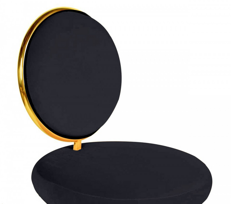 Noir Elegance Set of 2 Side Chairs