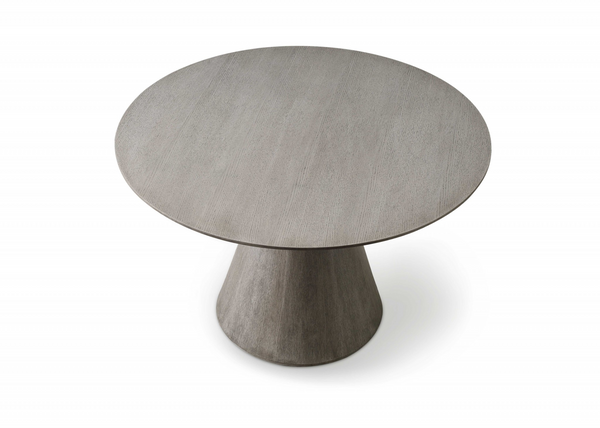 Elegance Essence Gray Oak Veneer Dining Table