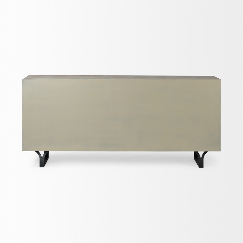 Olsen Coastal Elegance Nine-Drawer Mango Wood Sideboard