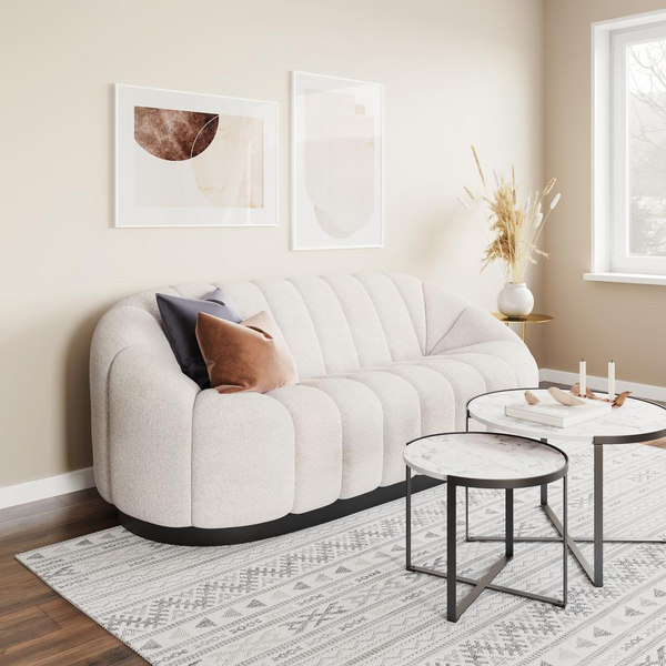 Cream Bhutan Sofa