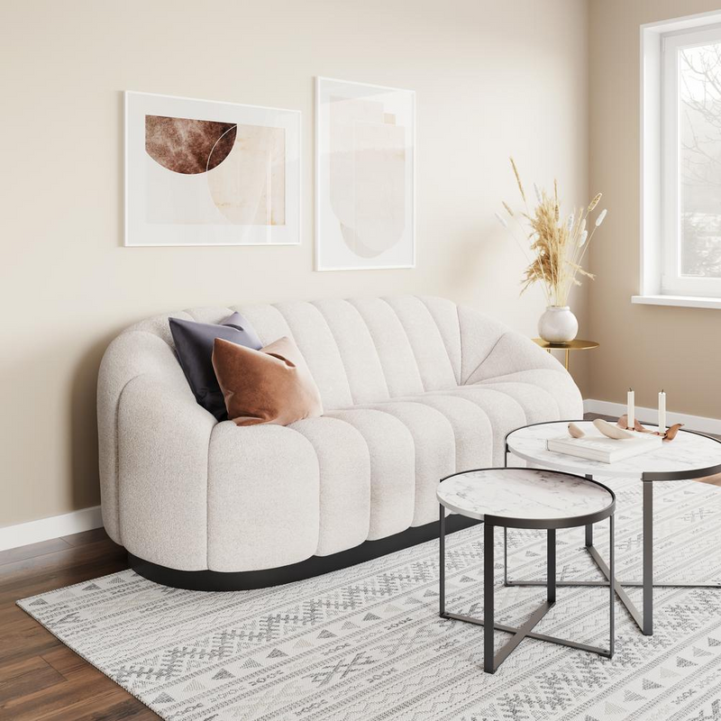Cream Bhutan Sofa