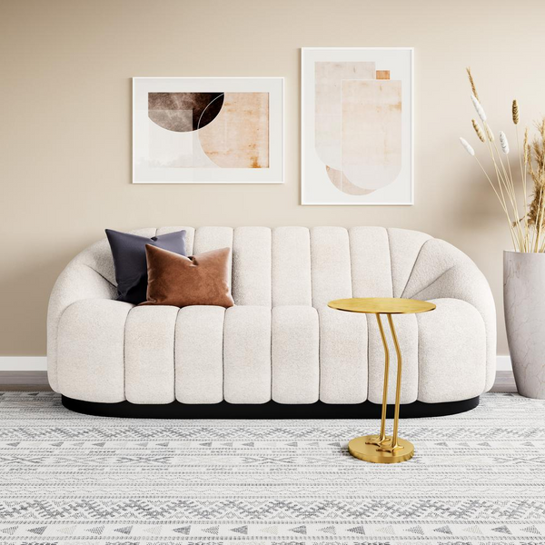 Cream Bhutan Sofa