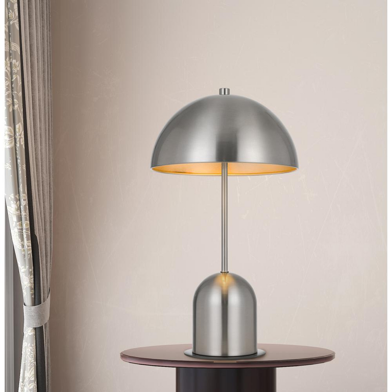 Olivia 40W Brushed Steel Touch Sensor Accent Lamp
