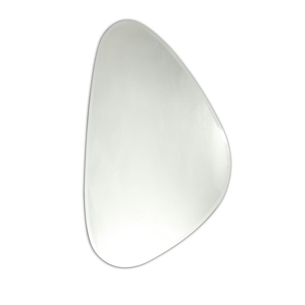 Elysian Reflection Modern Beveled Oval Mirror