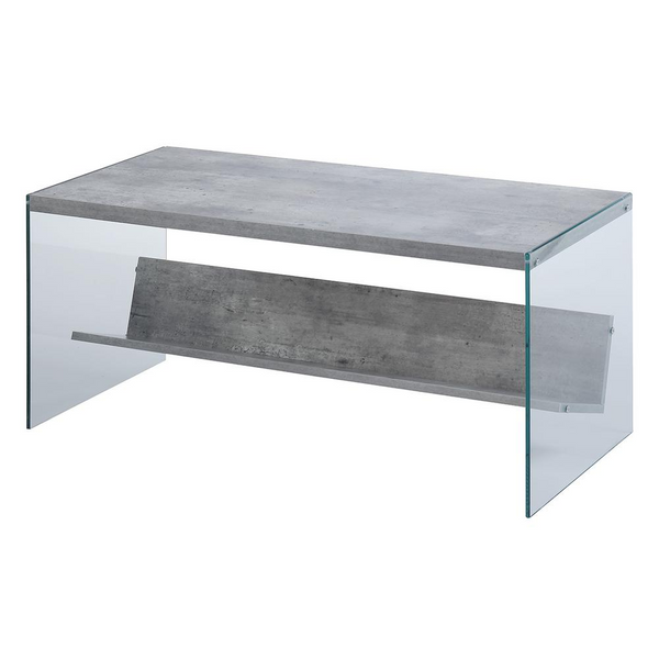 SoHo Grey Finish Coffee Table