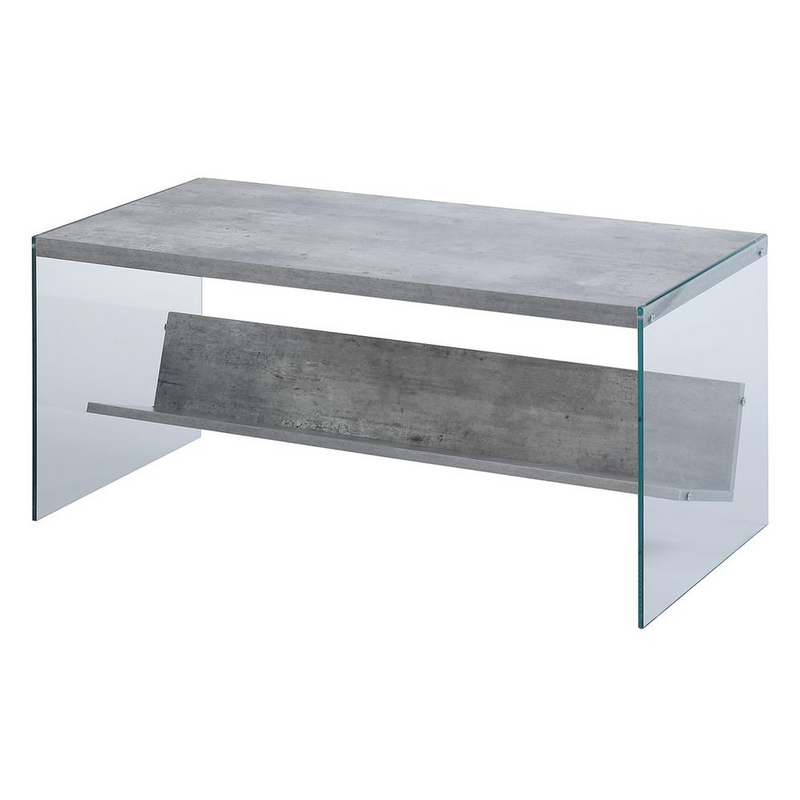 SoHo Grey Finish Coffee Table