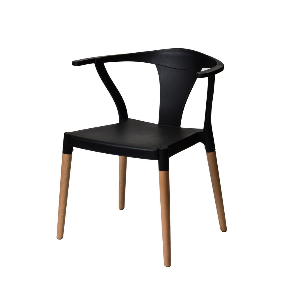 Marcus Stackable Mid Century Modern Dining Chair