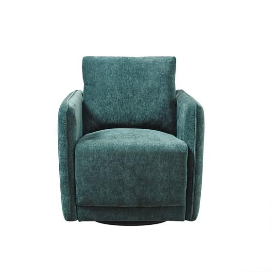Kaley Green Upholstered 360 Degree Swivel Chair