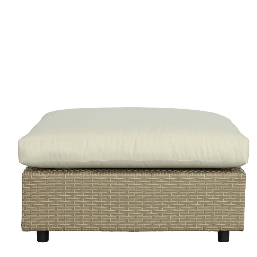 Square Ottoman W/ Cushion