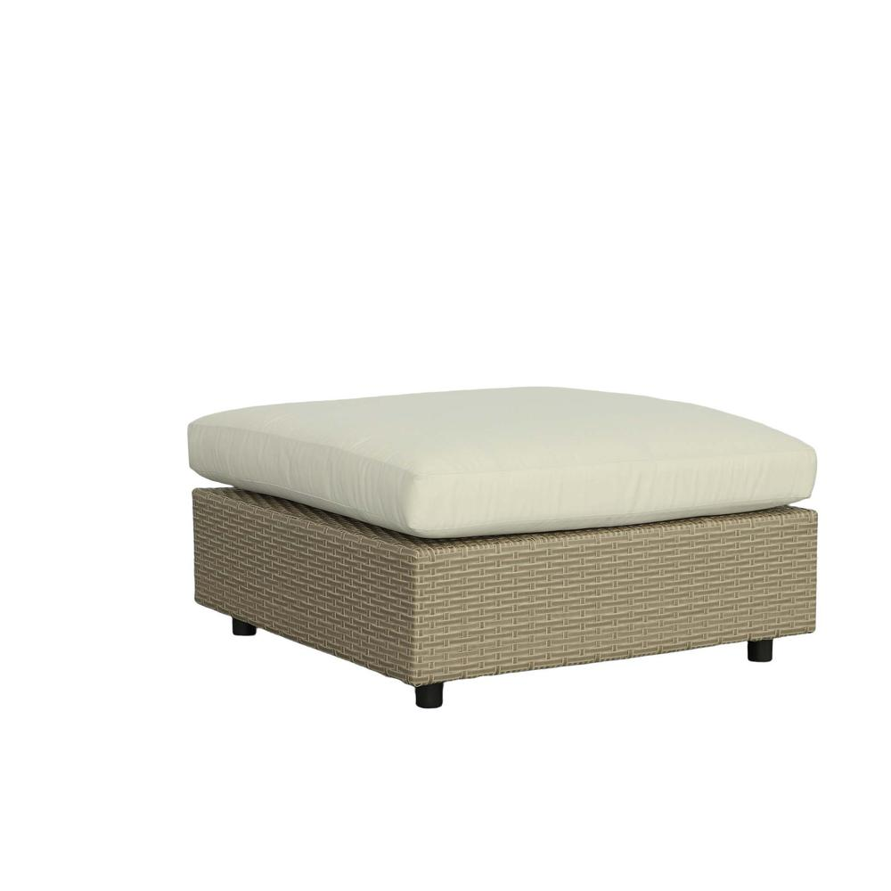 Square Ottoman W/ Cushion