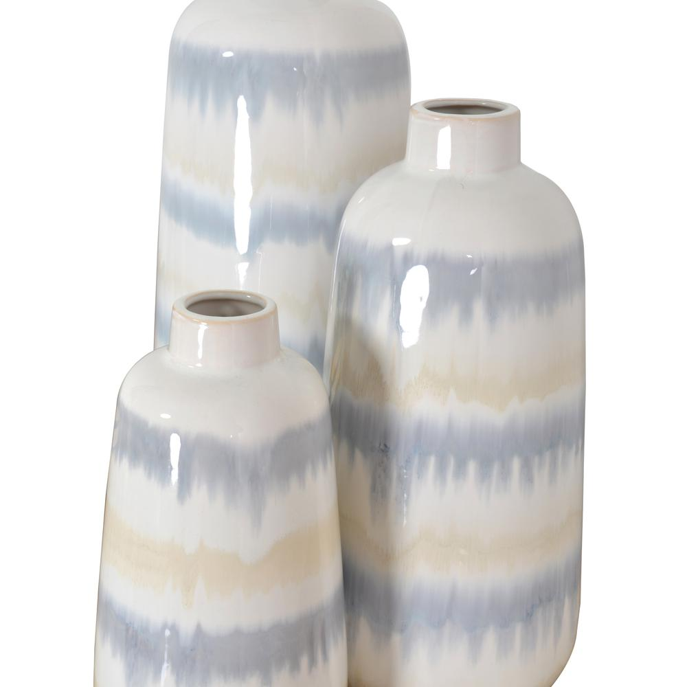 Gray Sand Vase Set of 3