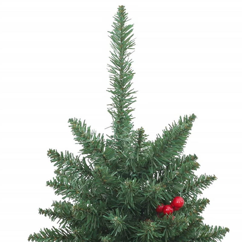 Pre-lit 100 LEDs 47.2" Artificial Christmas Tree Set