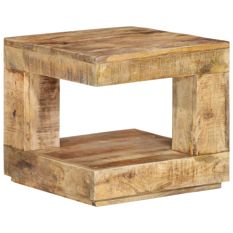 vidaXL Coffee Table 17.7"x17.7"x15.7" Solid Wood Mango