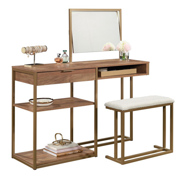 International Lux Accent Storage in Sindoori Mango