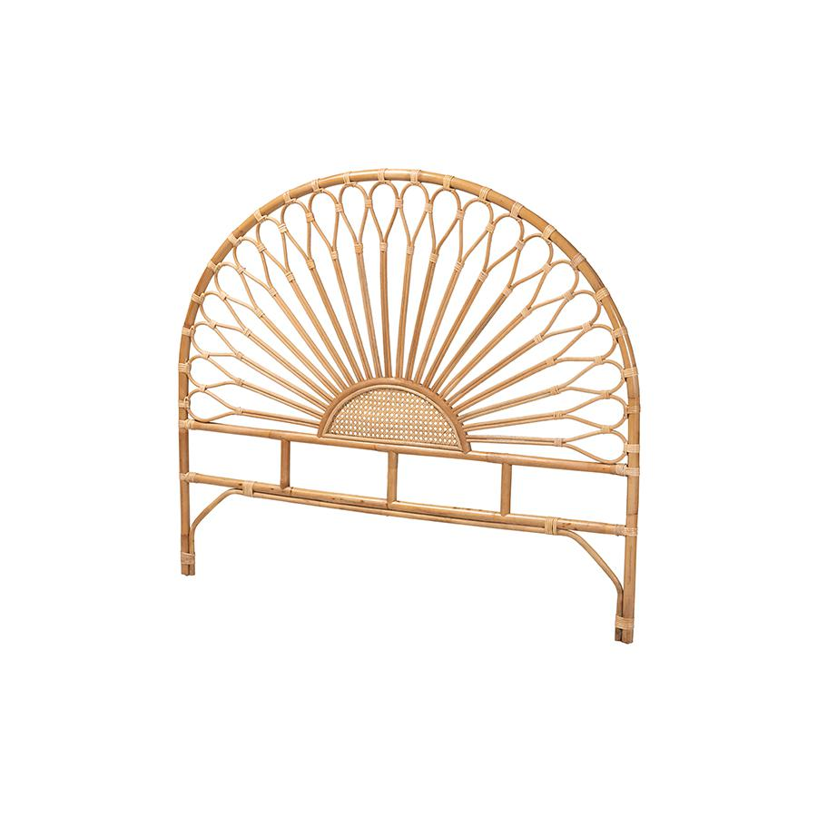 Bohemian Natural Rattan King Size Standalone Headboard