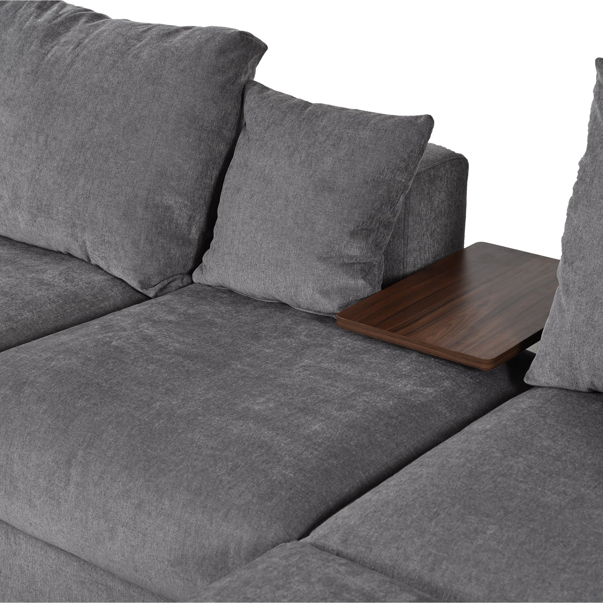 Modern Comfort Package L-Shape Sectional & Tables