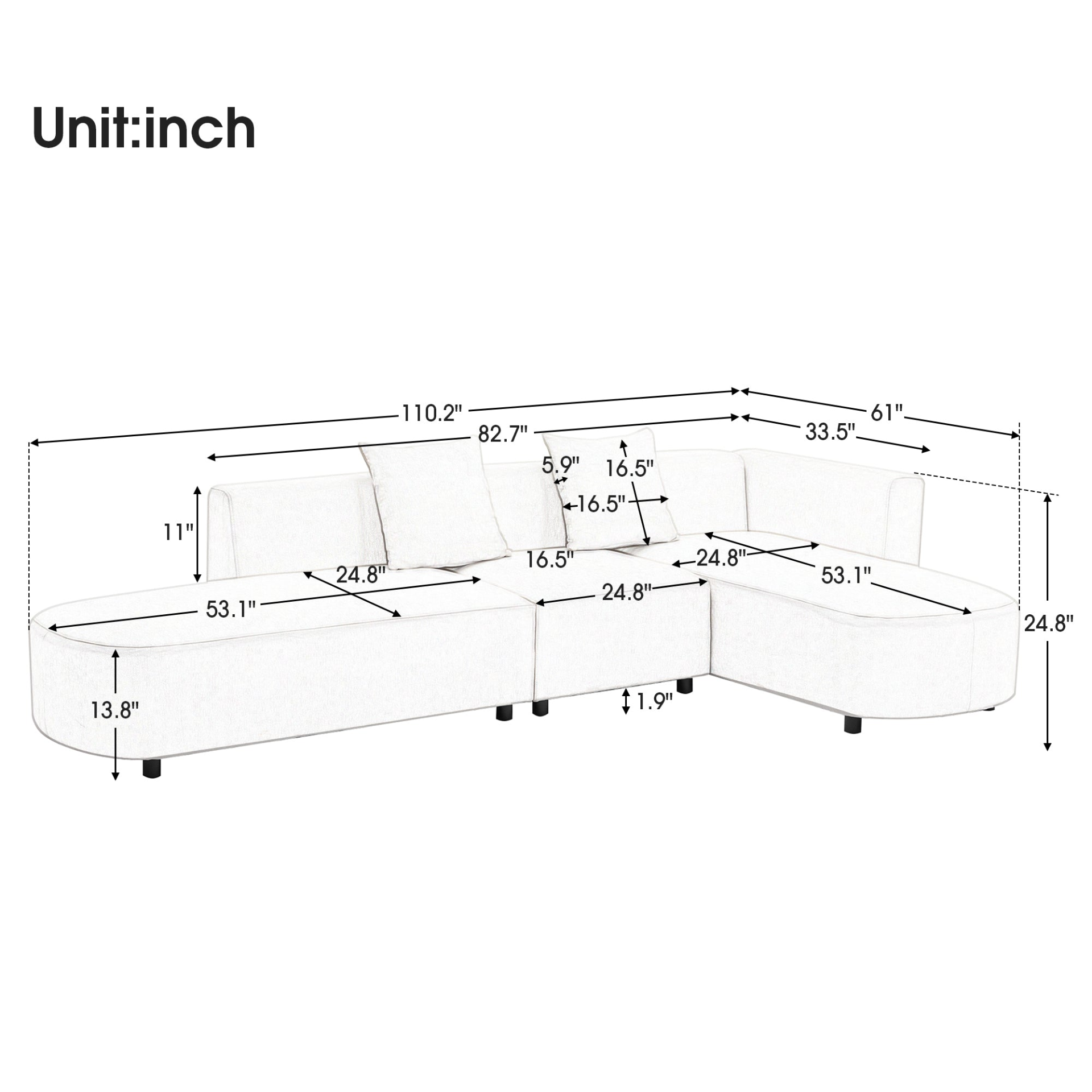 Oasis Curve Sectional