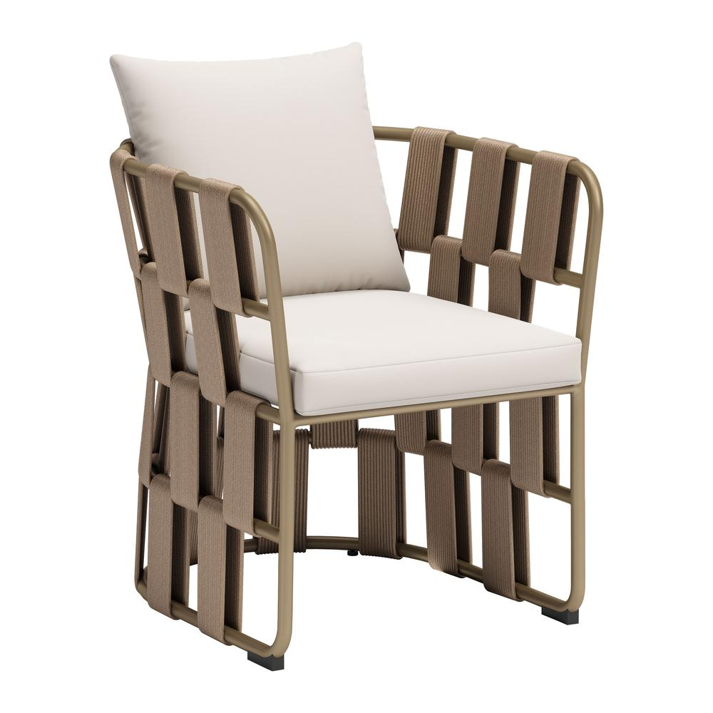 Grid White Modern Dining Chair