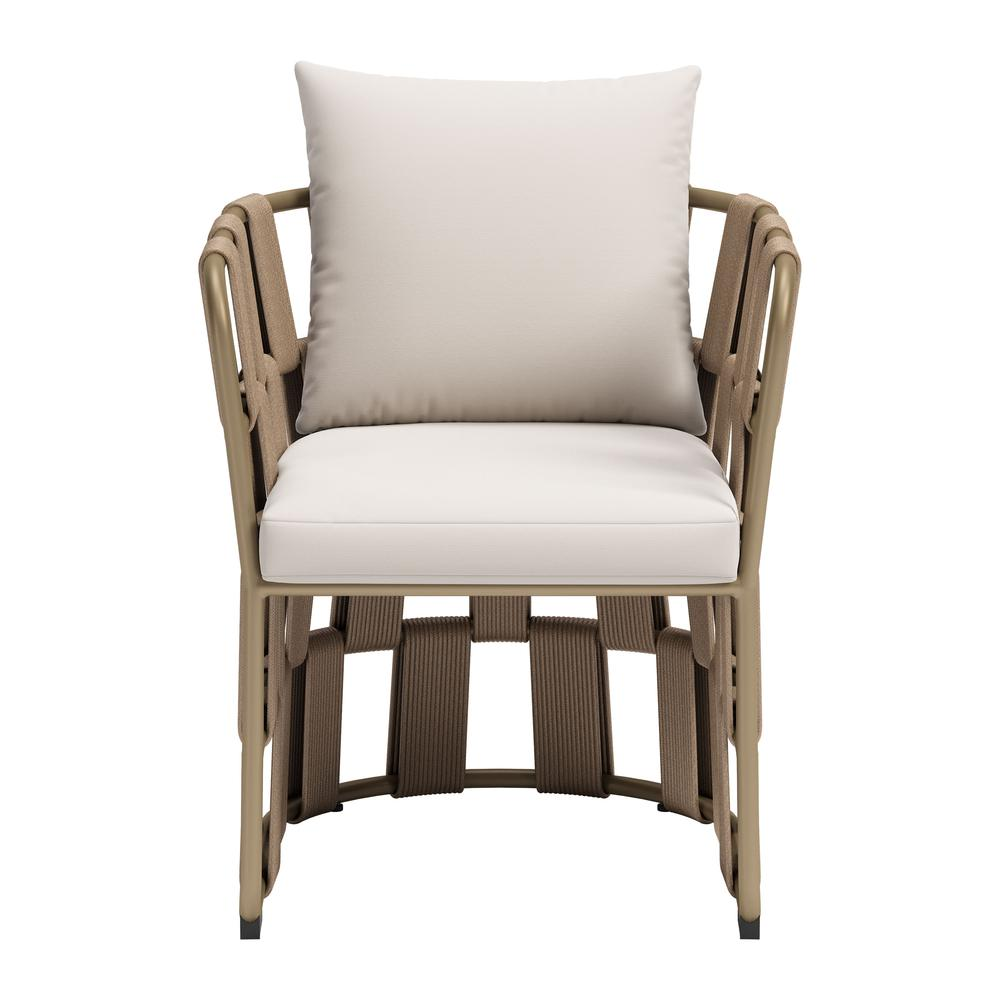 Grid White Modern Dining Chair