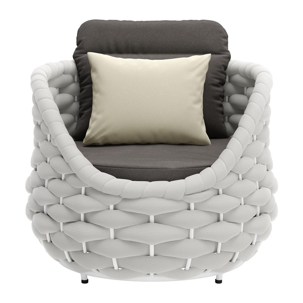 Tulum Breeze Gray Outdoor Chair