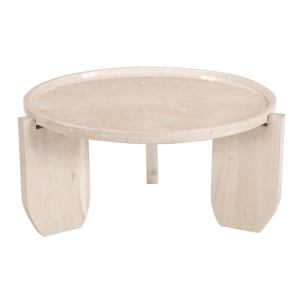 Cielo Natural Travertine Coffee Table