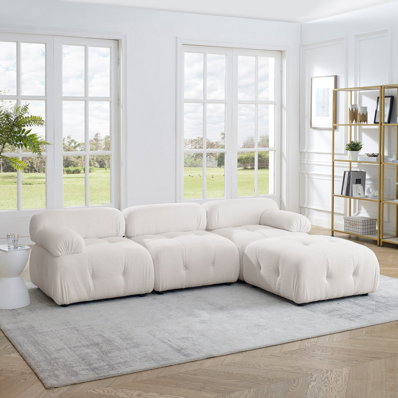 Ivory Bellia Icon Modular Sectional