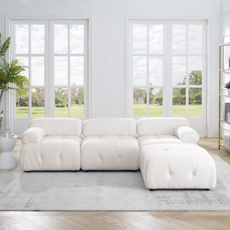 Ivory Bellia Icon Modular Sectional