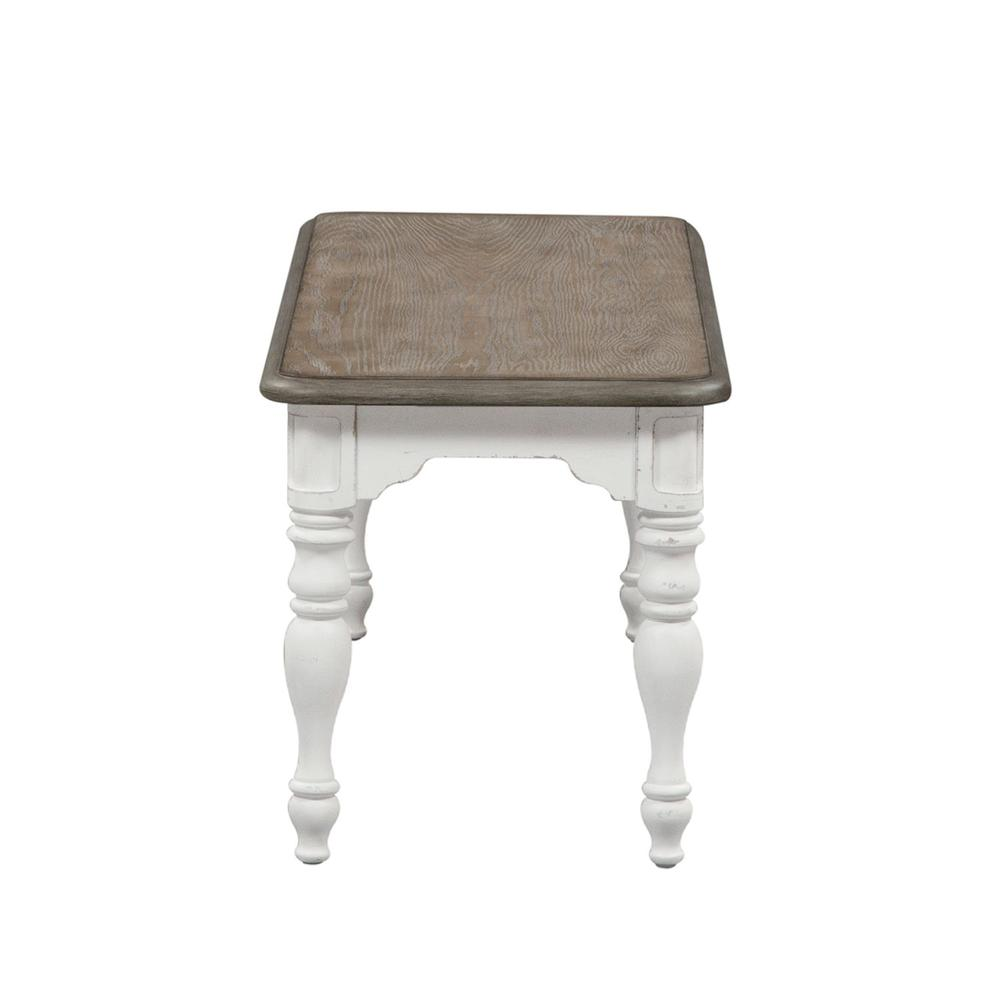 Magnolia Manor Dining Bench (RTA), Antique White