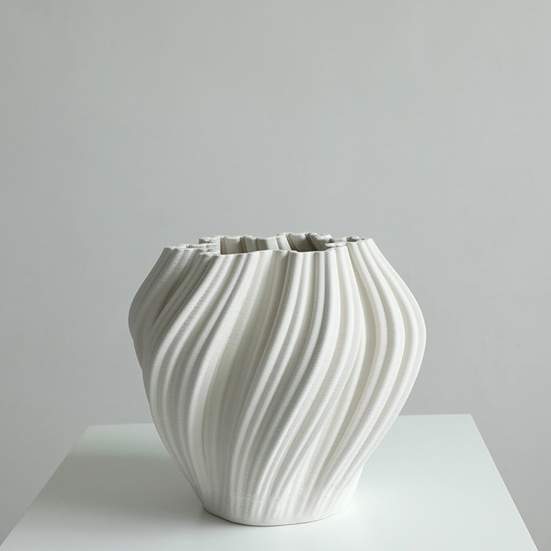 Sway Textured Glazed Vases