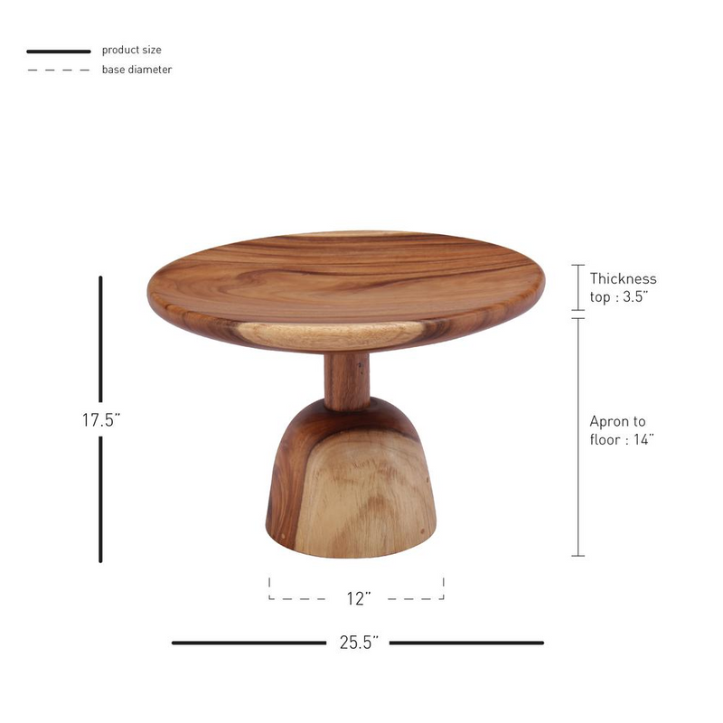 Kawhi KD Trembesi Small Coffee Table