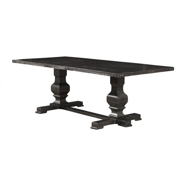 Manchester Vintage Black Dining Table