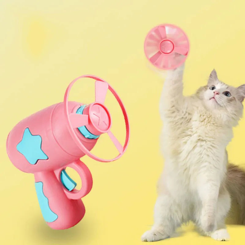 Cat Flying Windmill Interactive Toy