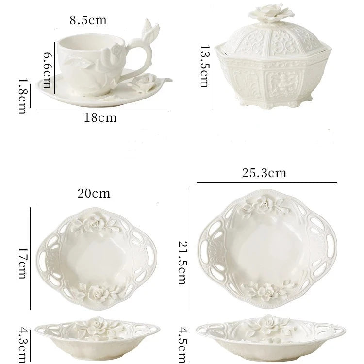 Whispering Petals Ceramic Collection
