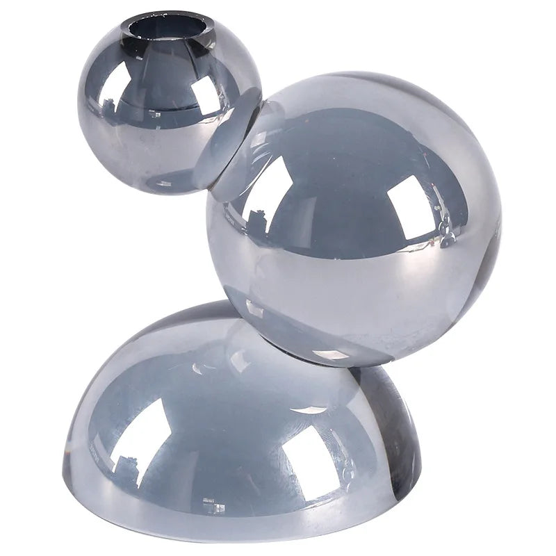 Luminous Spheres Candleholders