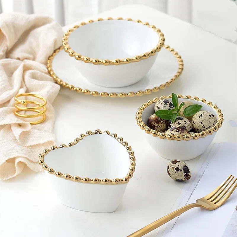 Enchanté Amour Ceramic Dinnerware Set