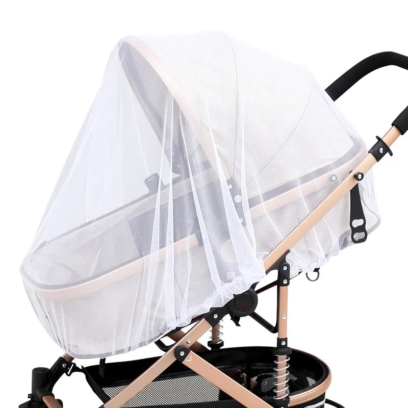Baby trolley protective mesh
