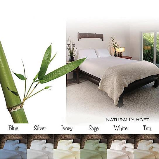 Luxury Soft Bamboo 6-pc. Bed Sheet Set in 12 Colors
