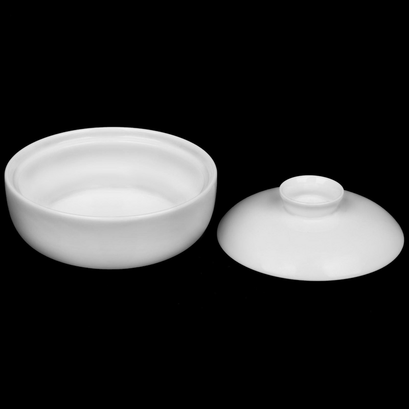 White Soup Cup With Lid 5" | 11 Fl Oz