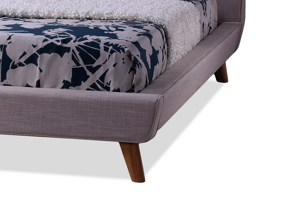 Jonesy Scandinavian King Platform Bed