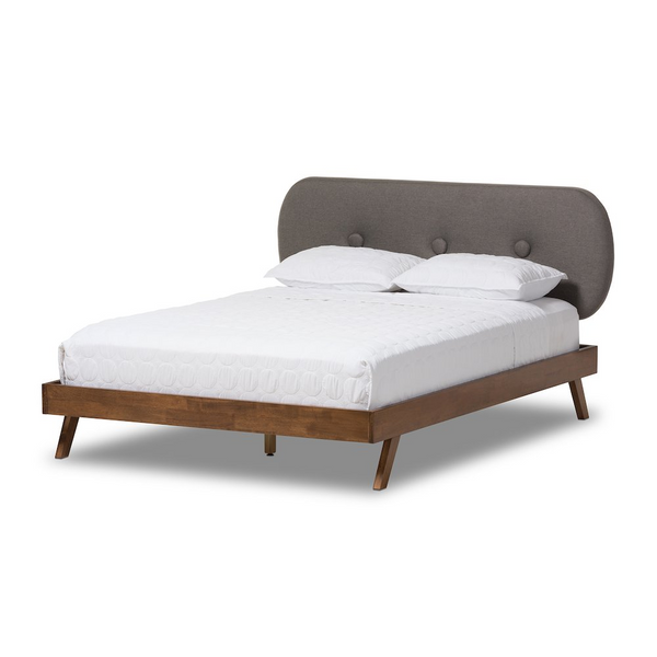 Penelope Grey Full Platform Bed