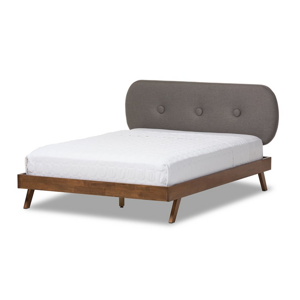 Penelope Grey Full Platform Bed