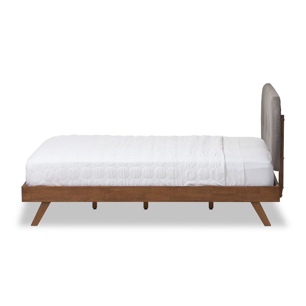 Penelope Grey Full Platform Bed