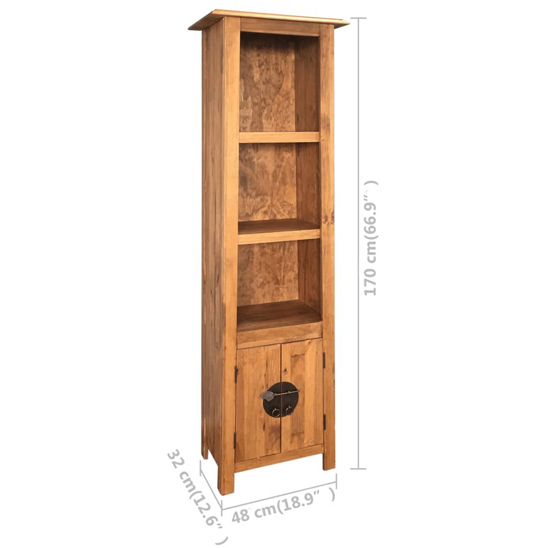 Yoko 5-pc. Solid Recycled Pinewood Bathroom Set