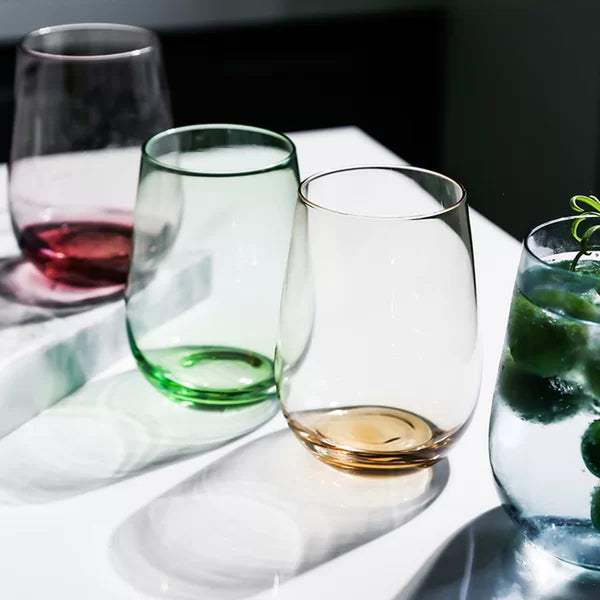 4 - Piece 16.74Oz. Glass All Purpose Wine Glass Glassware Set