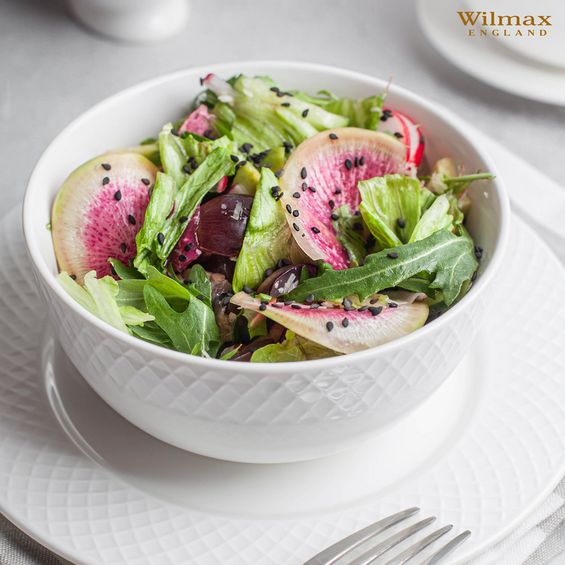 White Bowl 5.5" | 14 Cm 20 Fl Oz | 600 Ml
