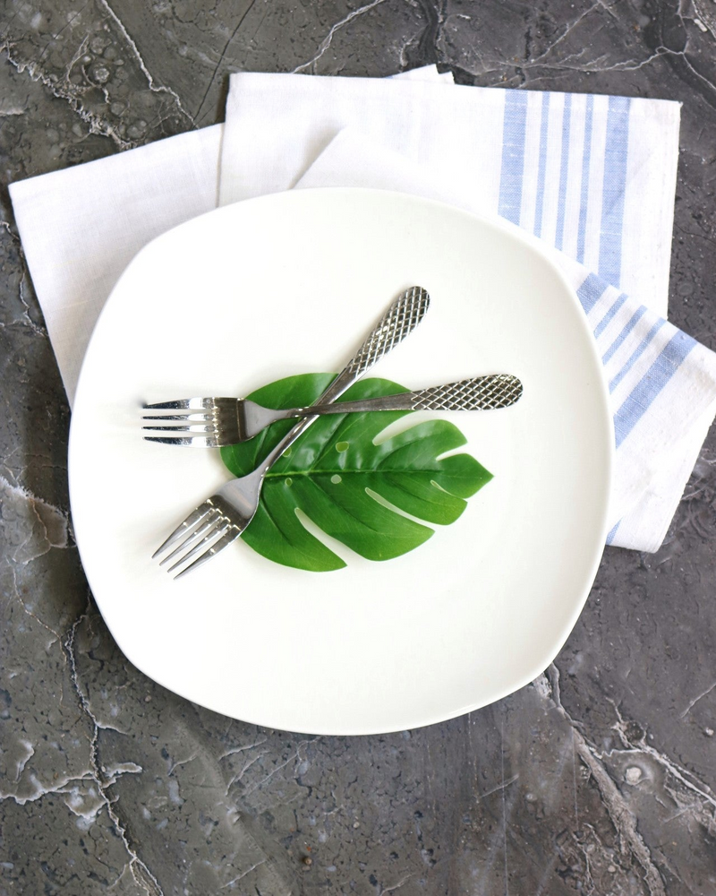 White Dessert Plate 7.75" X 7.75" | 19.5 X 19.5 Cm