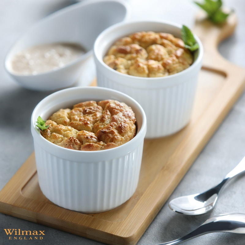 WILMAX White Ramekin 3.5" X 2.5" | 9 Fl Oz