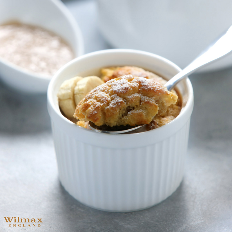 WILMAX White Ramekin 3.5" X 2.5" | 9 Fl Oz